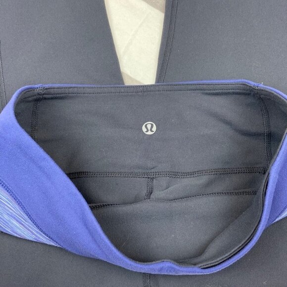 Lululemon Groove Crop Royalty Space Dye Size 4 - Picture 6 of 8